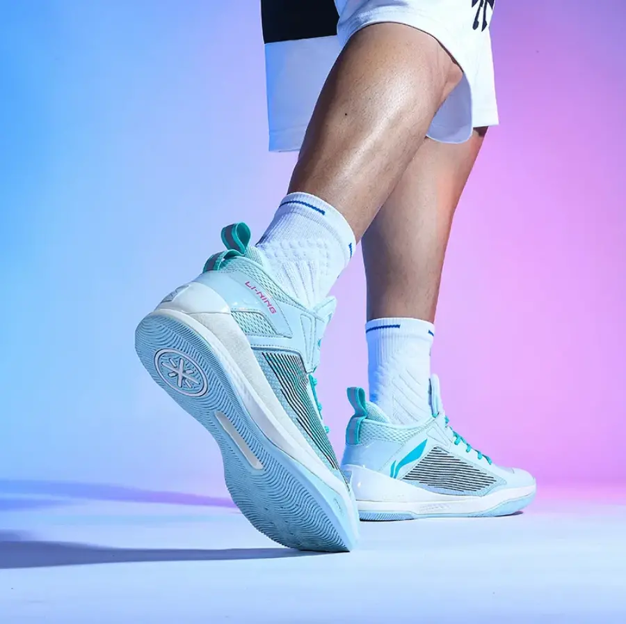 Giày Li-Ning Strike Absorption 'Grey Green' ABAR115-3 - Ảnh 7