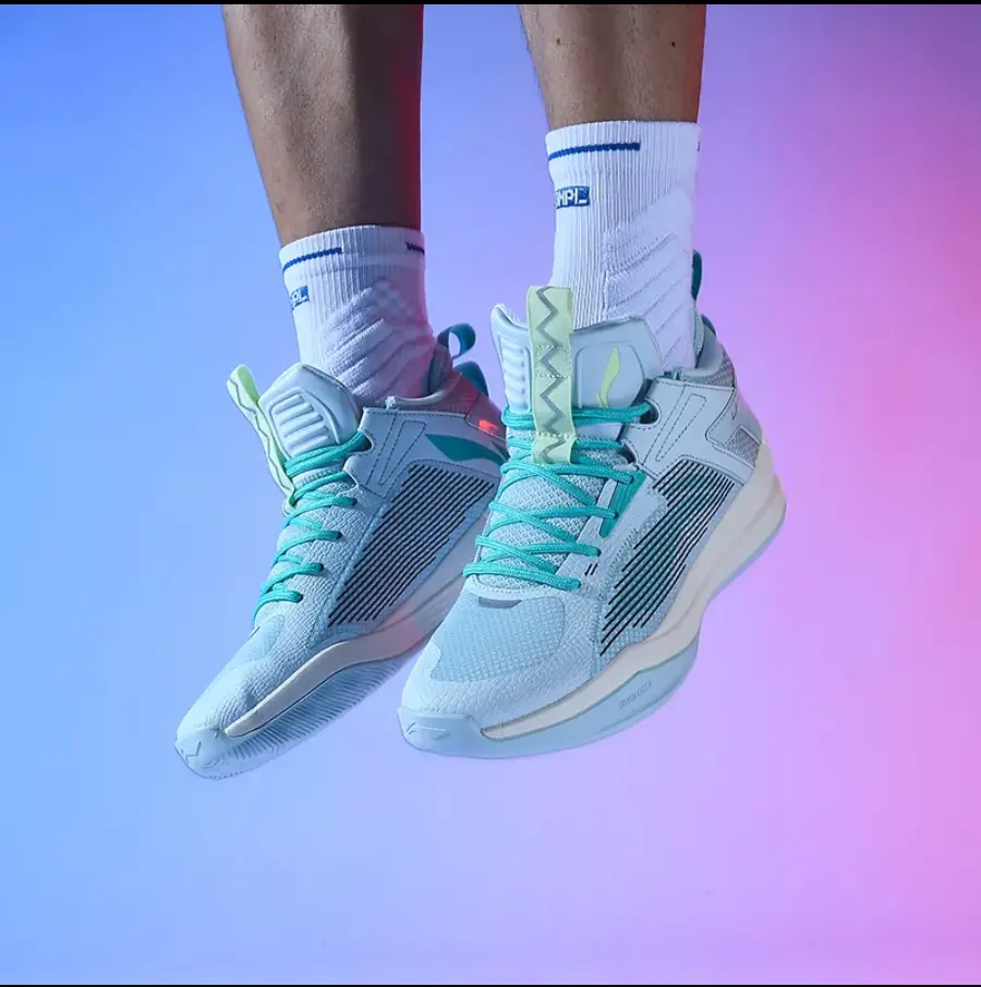 Giày Li-Ning Strike Absorption 'Grey Green' ABAR115-3 - Ảnh 6