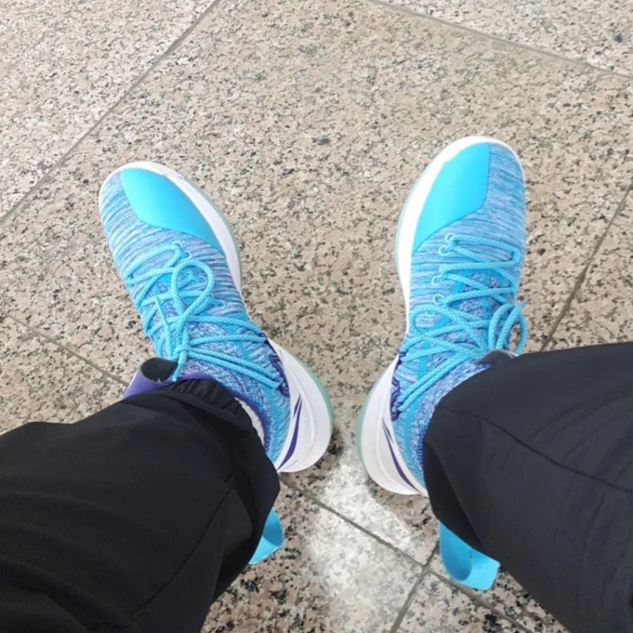 Giày Li-Ning Shang 6 Wade 'Blue White' ABAP005-2 - Ảnh 5