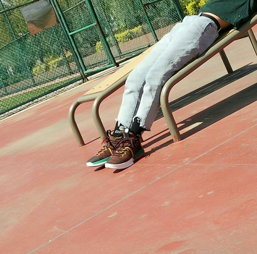 Giày Li-Ning 'Black Green Brown' ABAP005-6 - Ảnh 5