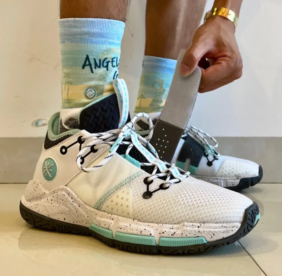 Giày Li-Ning Wade Block 'White Black' ABPR065-1 - Ảnh 8