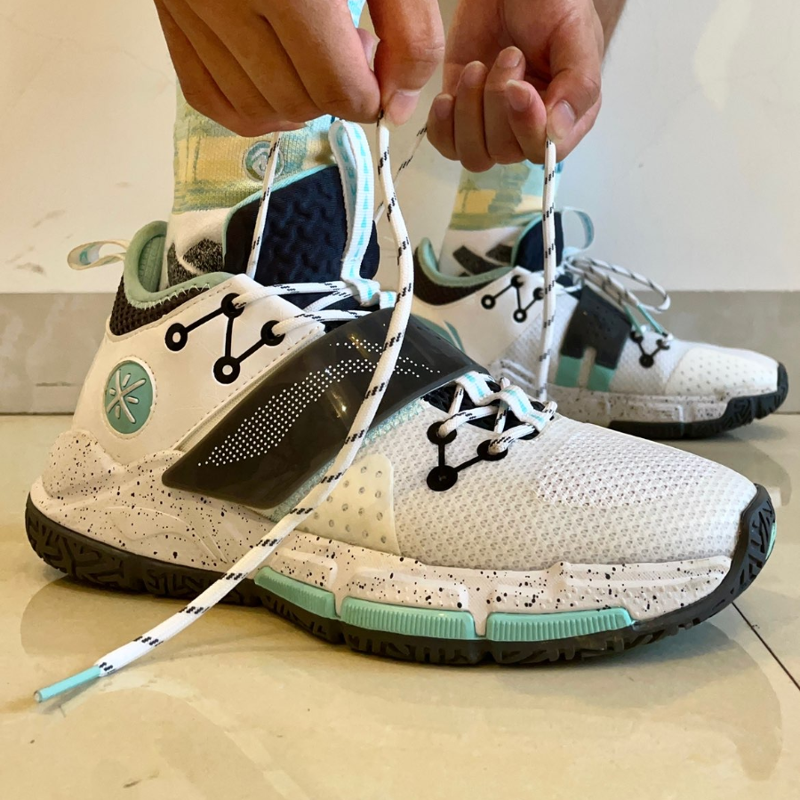 Giày Li-Ning Wade Block 'White Black' ABPR065-1 - Ảnh 7