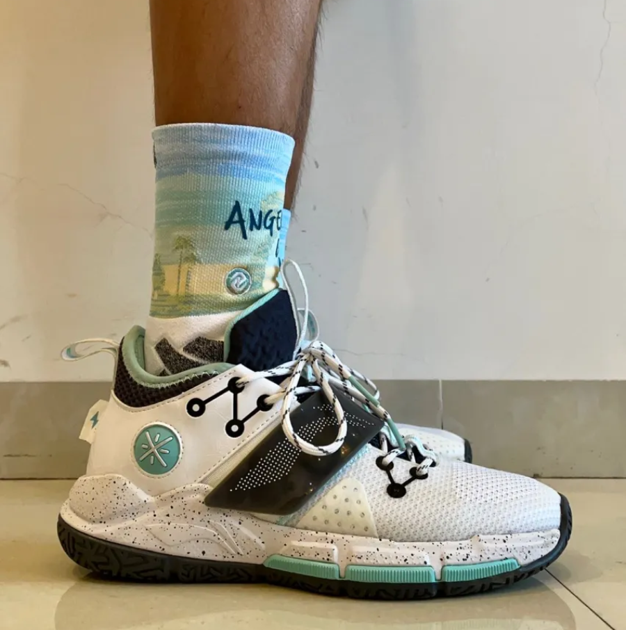 Giày Li-Ning Wade Block 'White Black' ABPR065-1 - Ảnh 6