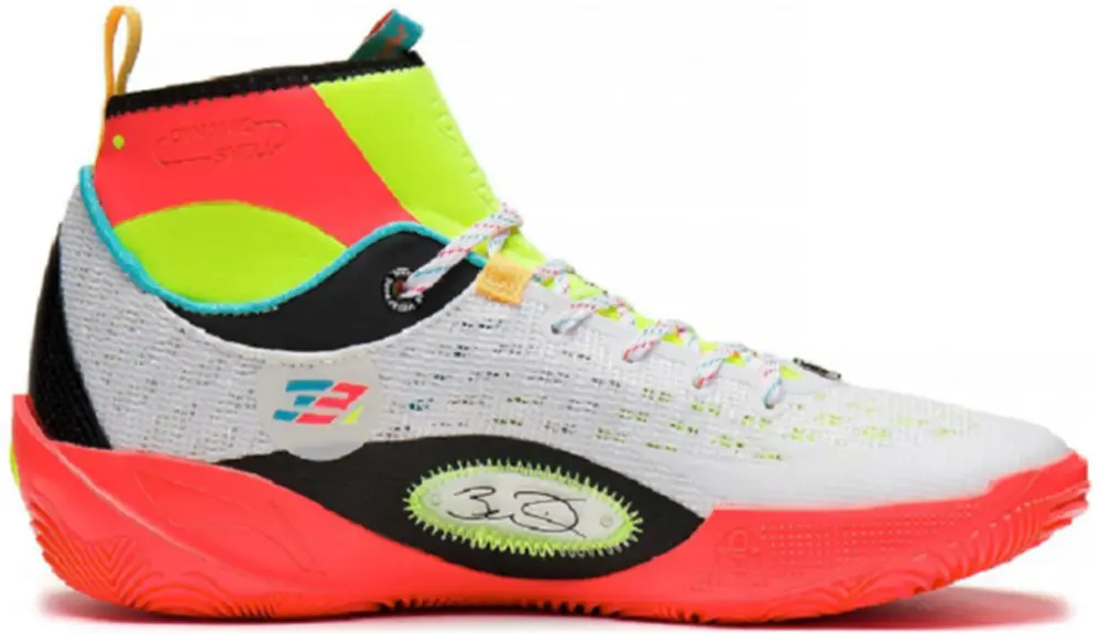 Giày Li-Ning Wade 808 'White Green Red' ABAT007-4