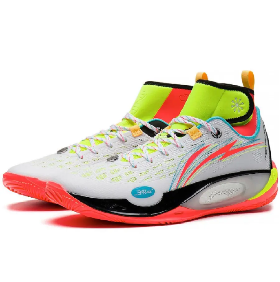 Alternative view of Giày Li-Ning Wade 808 'White Green Red' ABAT007-4