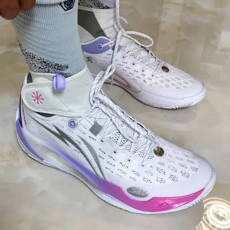 Alternative view of Giày Li-Ning Wade 808 'White Purple' ABAT007-1
