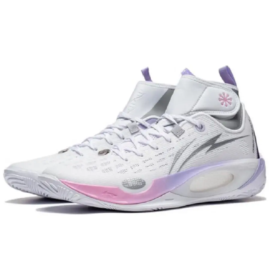 Giày Li-Ning Wade 808 'White Purple' ABAT007-1 - Ảnh 5