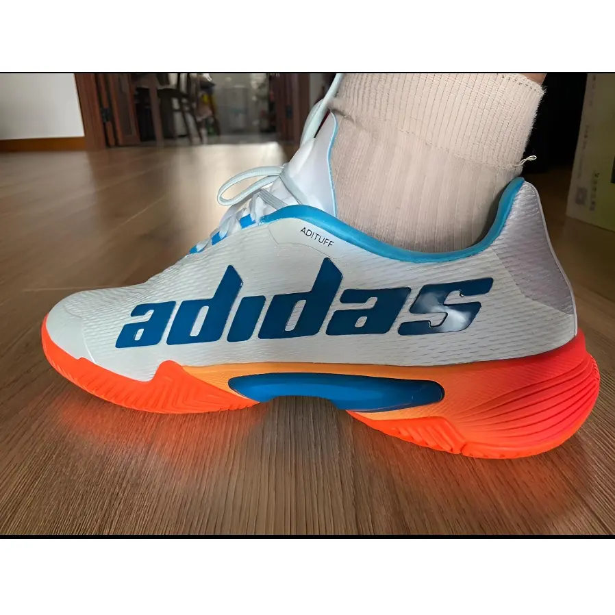 Giày Adidas Barricade 'White Blue Tint' GW2963 - Ảnh 5