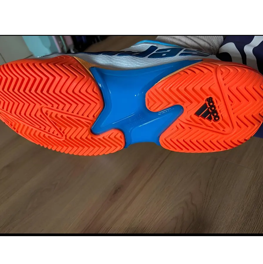 Giày Adidas Barricade 'White Blue Tint' GW2963 - Ảnh 4