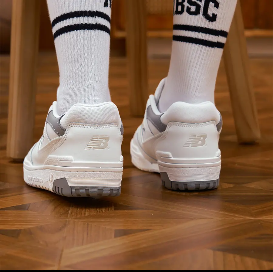 Giày New Balance 550 'White Grey' BB550SWA - Ảnh 7