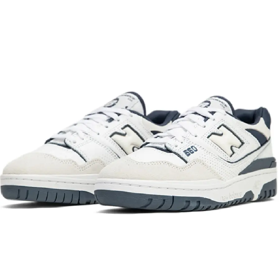 Giày New Balance 550 'White Vintage Indigo' BB550STG - Ảnh 6