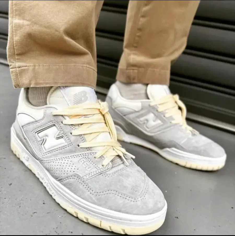 Giày New Balance 550 'Grey Suede' BB550SLB - Ảnh 3