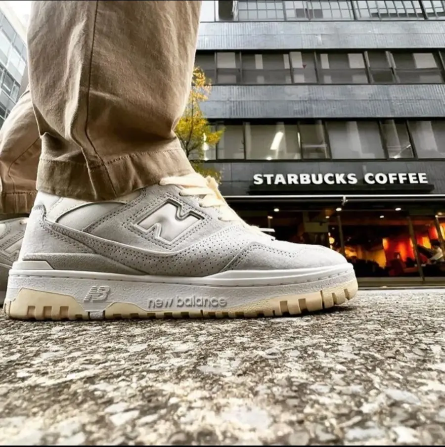 Alternative view of Giày  New Balance 550 'Grey Suede' BB550SLB