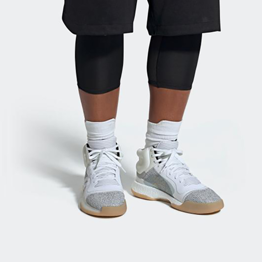 Giày Adidas Marquee Boost 'White Gum' BB9299 - Ảnh 5