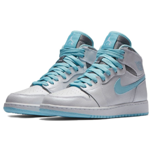 Alternative view of Giày Nike Air Jordan 1 Retro High GG 'White Still Blue' 332148-106