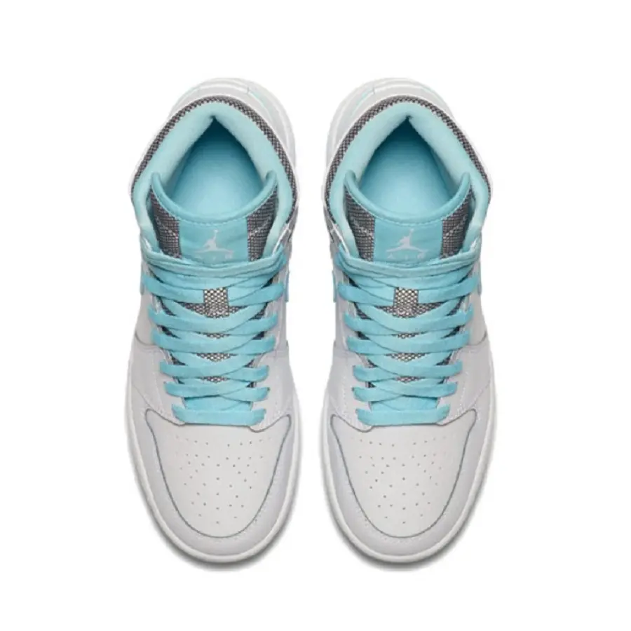 Giày Nike Air Jordan 1 Retro High GG 'White Still Blue' 332148-106 - Ảnh 3