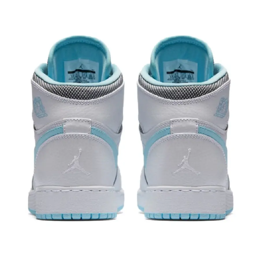 Giày Nike Air Jordan 1 Retro High GG 'White Still Blue' 332148-106 - Ảnh 4