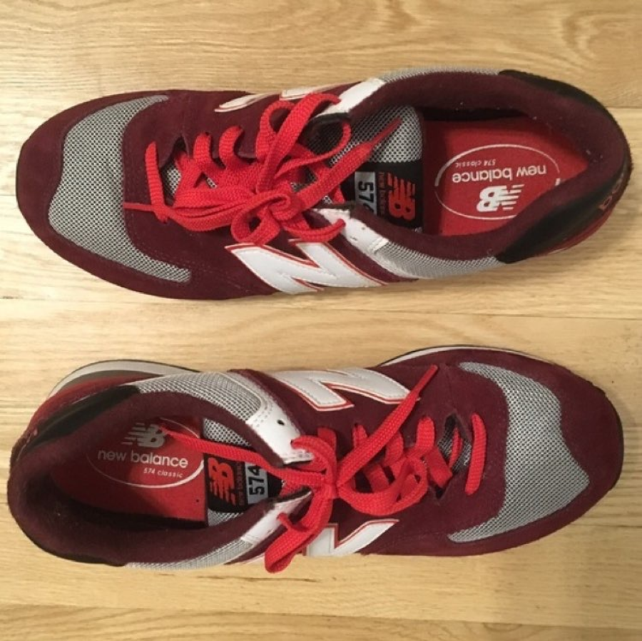 Giày New Balance ML574CRB 'Oxblood Velocity Red' ML574CRB - Ảnh 3