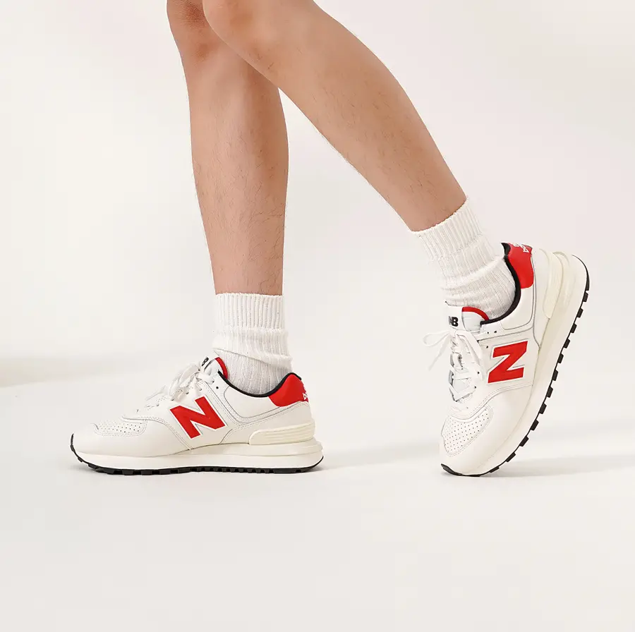 Alternative view of Giày New Balance 574 Legacy 'Angora Crimson' U574LGTC