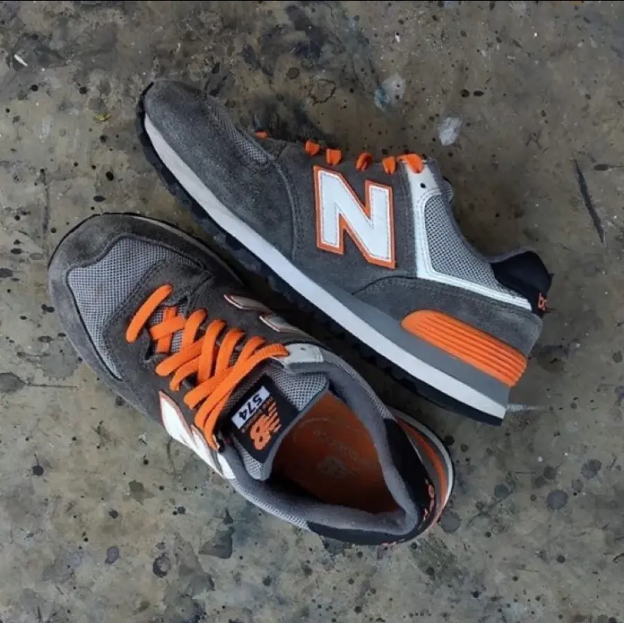 Giày New Balance ' Gray Orange' ML574CGO - Ảnh 5