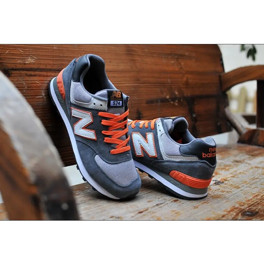 Giày New Balance ' Gray Orange' ML574CGO - Ảnh 6