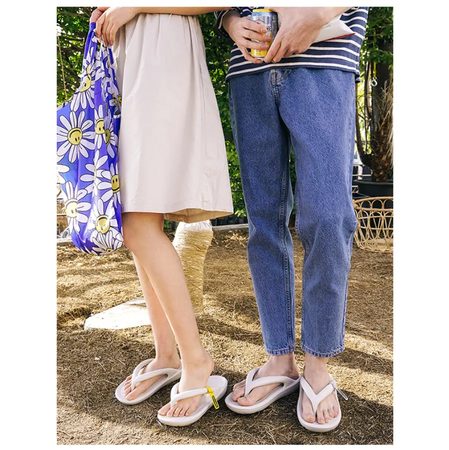 Dép TAW&TOE 'White' 3369 - Ảnh 4