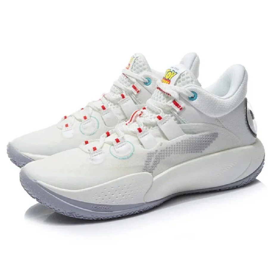 Giày LiNing X Disney Sonic 9 Low Toy Story'Milky White' ABPR053-2 - Ảnh 2