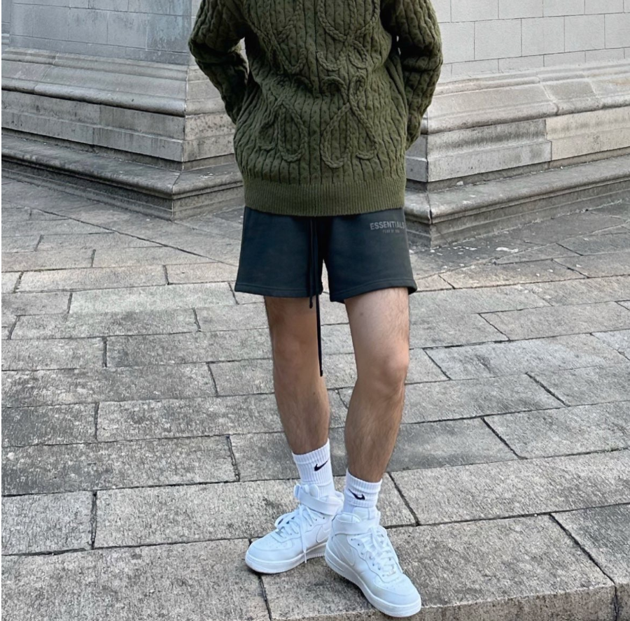 Giày Nike Air Force 1 Mid LE GS 'Triple White' DH2933 111 - Ảnh 3