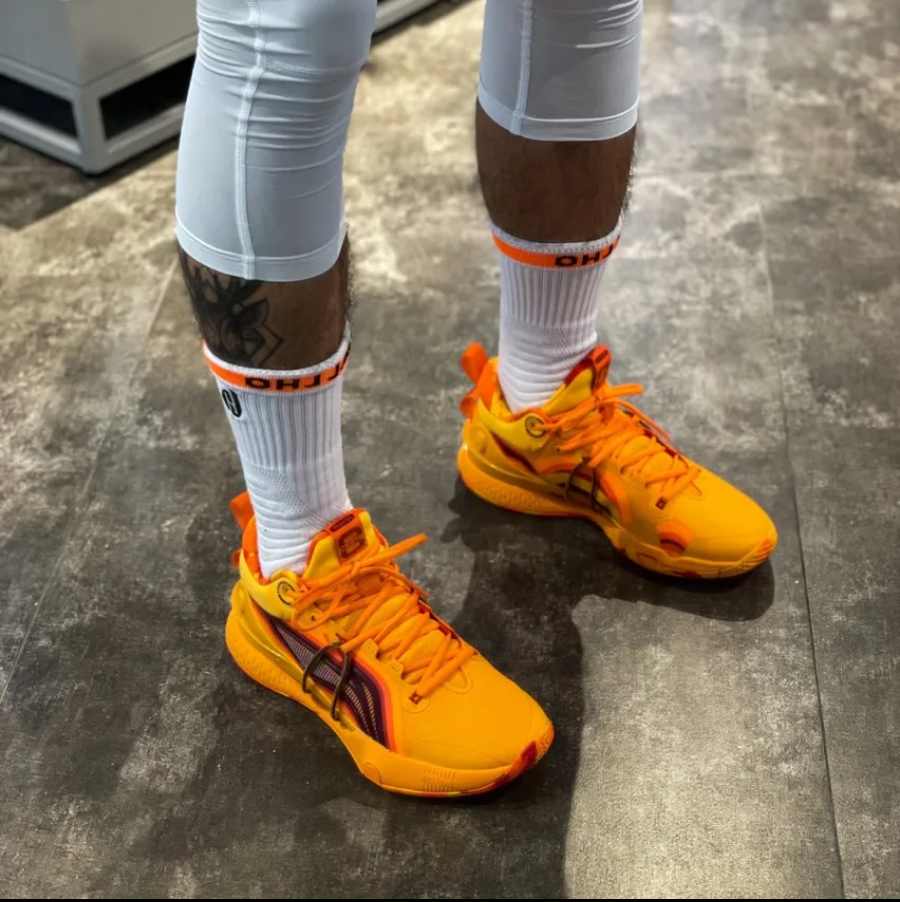 Giày LiNing Speed 8 Premium 'Radiant Yellow'ABAR071-6 - Ảnh 5