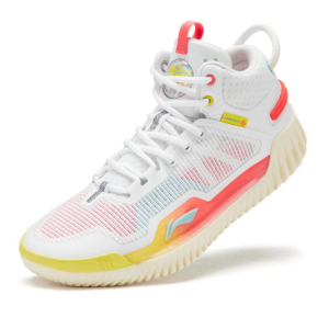 Alternative view of Giày LiNing Wu 3 'White Yellow Red' ABFT005-2