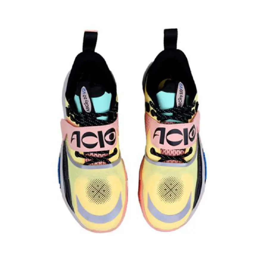 Alternative view of Giày LiNing 10V2 'Yellow Orange' ABPS035-4
