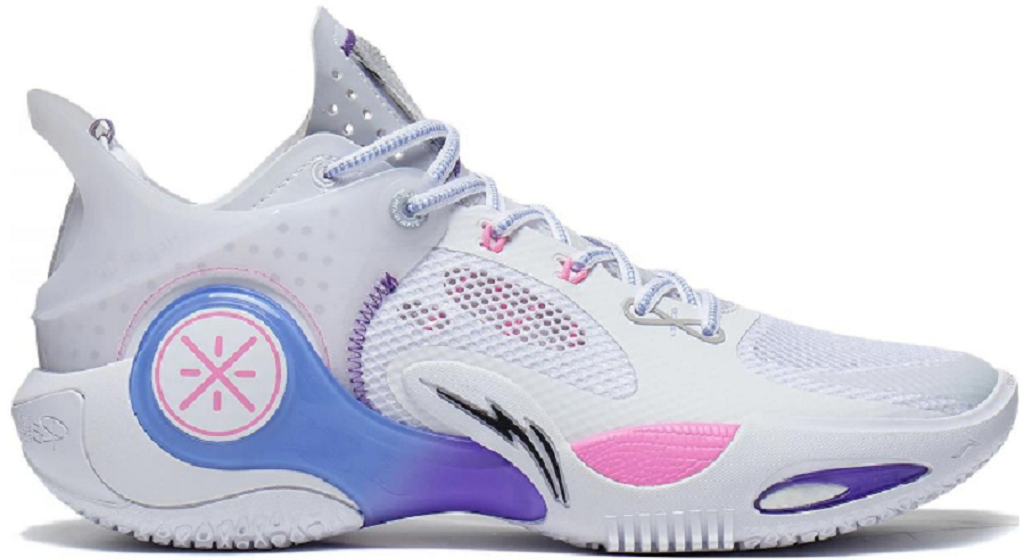 Giày LiNing Fission 8 'White Blue Purple' ABPT029-11