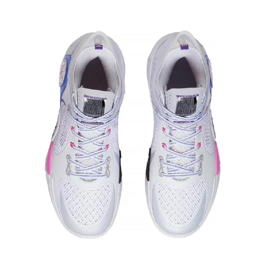 Giày LiNing Fission 8 'White Blue Purple' ABPT029-11 - Ảnh 6