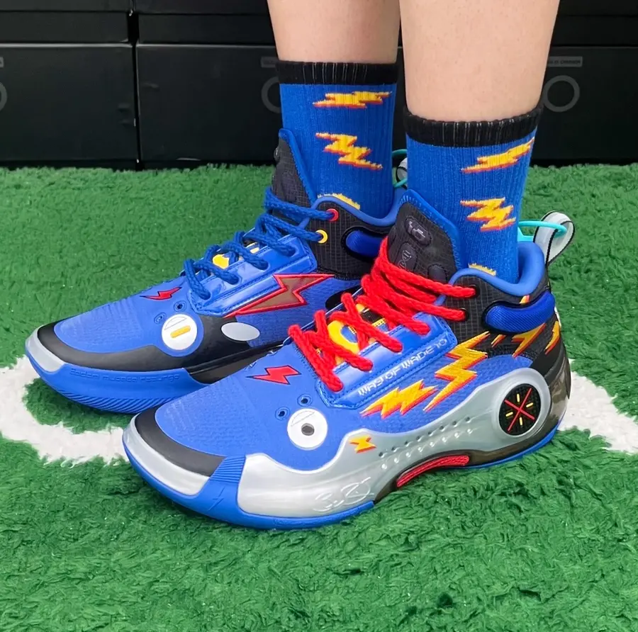Giày LiNing Way of Wade 10 'Element - Thunder and Lightning' ABAS115-7 - Ảnh 4