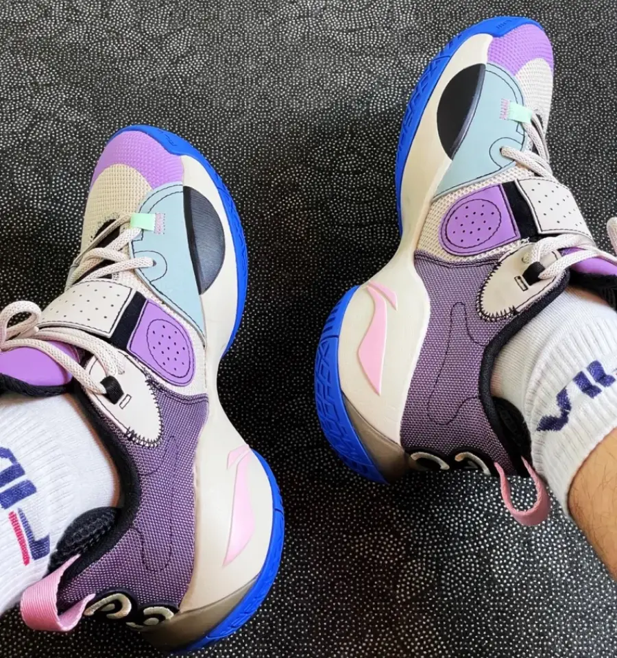 Giày LiNing Wade All City 8 'Soft Purple Rainy Grey' ABPQ005-5 - Ảnh 3
