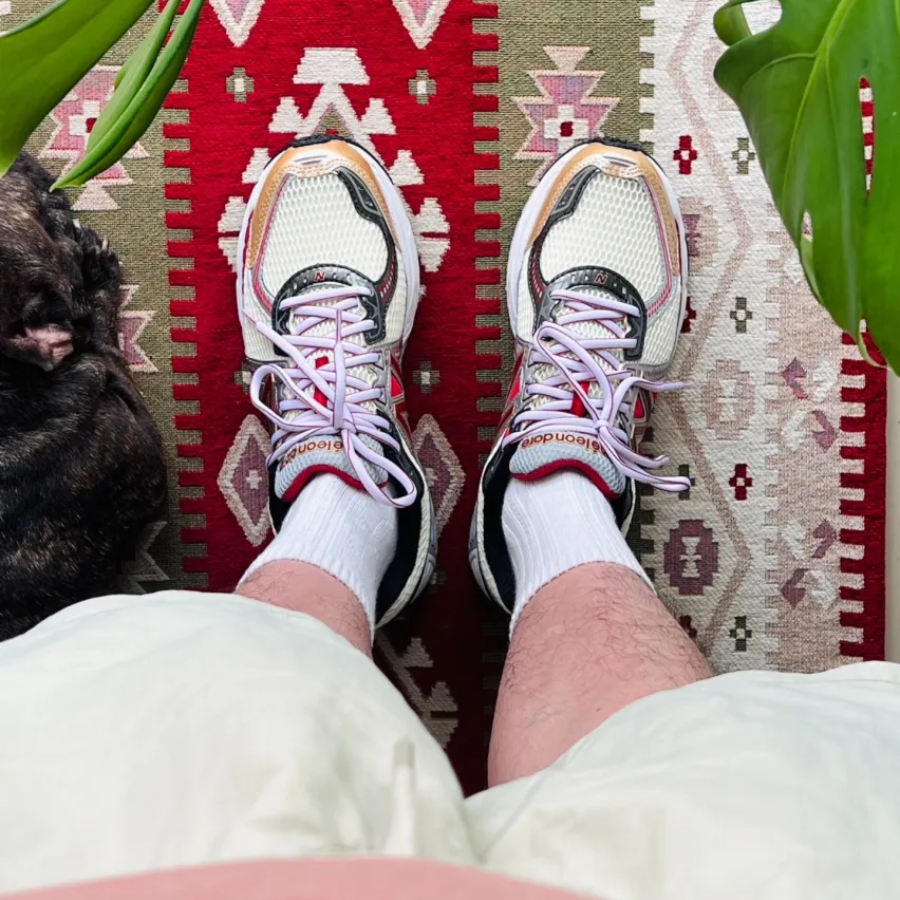 Giày New Balance Aimé Leon Dore x 860v2 'Red' ML860AD2 - Ảnh 4