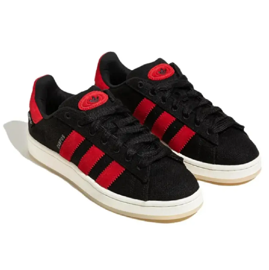 Giày Adidas Campus 00s TKO 'Black Power Red' HP6539 - Ảnh 4