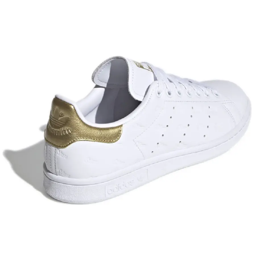 Alternative view of Giày Adidas Stan Smith 'White Metallic Gold' EF6853