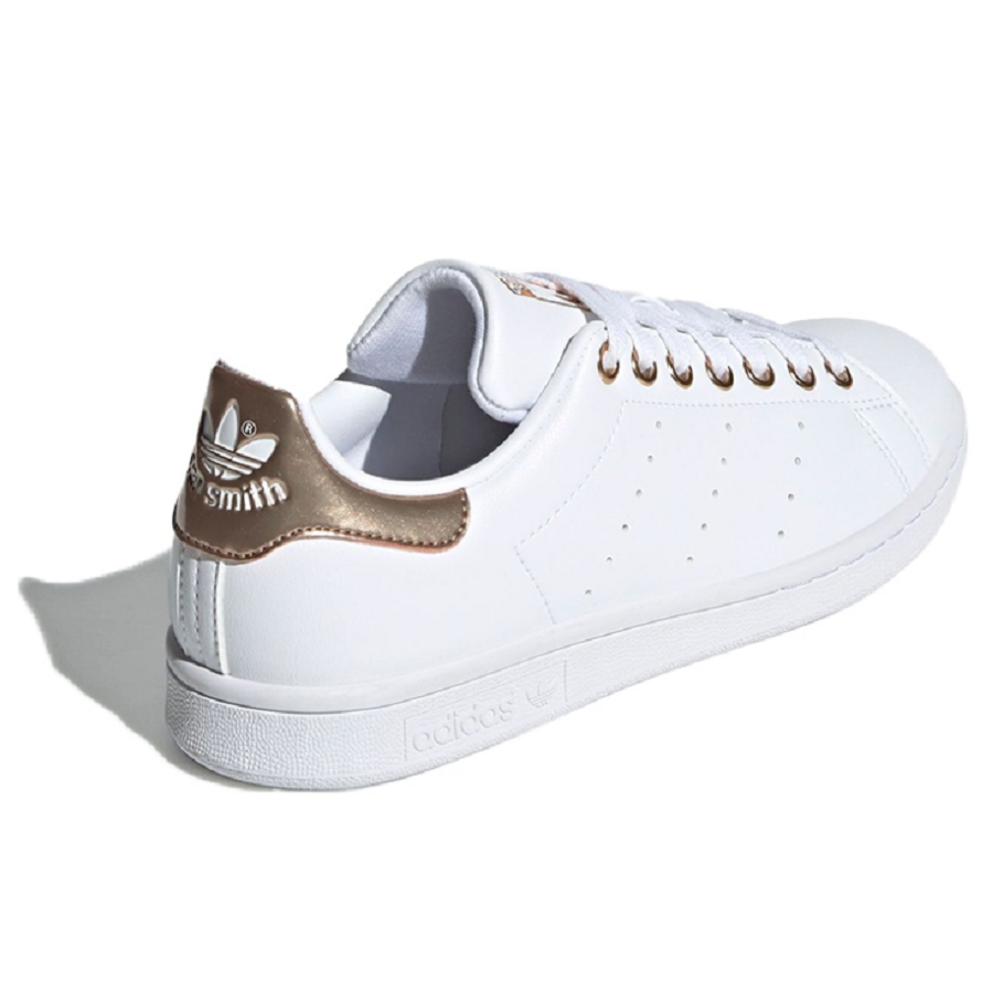 Giày Adidas Stan Smith 'White Metallic Copper' Q47186 - Ảnh 3