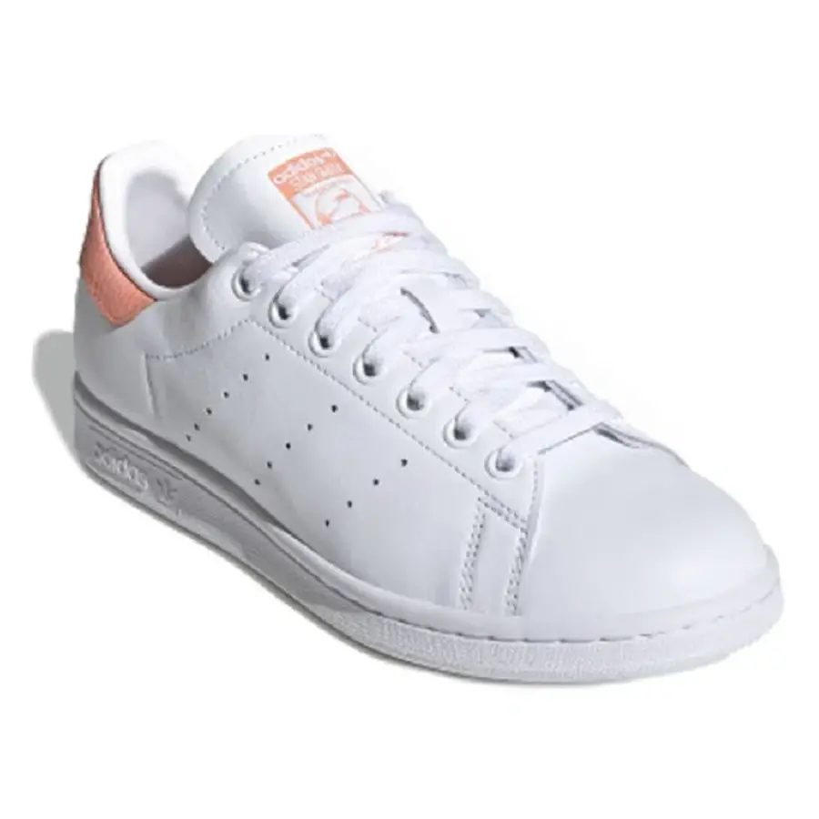Alternative view of Giày Adidas Stan Smith 'White Chalk Coral' EF6884