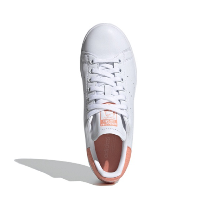 Giày Adidas Stan Smith 'White Chalk Coral' EF6884 - Ảnh 3