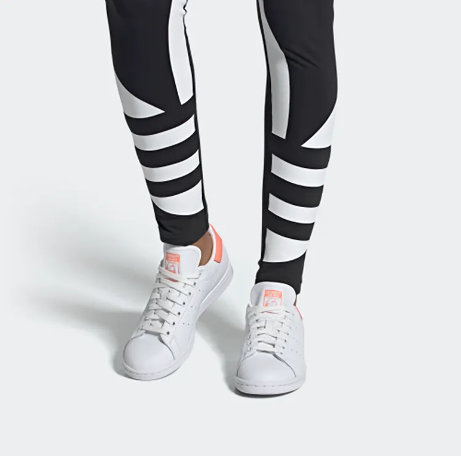 Giày Adidas Stan Smith 'White Chalk Coral' EF6884 - Ảnh 6