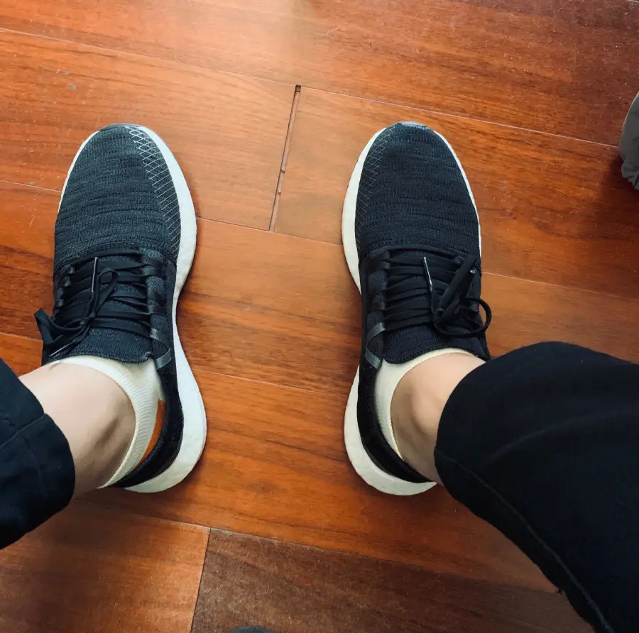 Alternative view of Giày Adidas Pureboost Go 'Core Black' AH2319