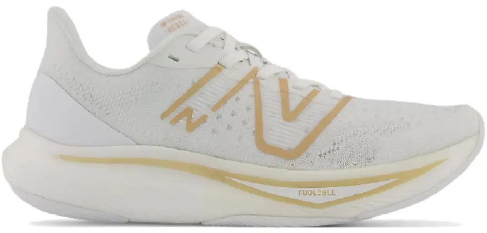 Giày New Balance FuelCell Rebel v3 'White Gold Metallic' WFCXMW3