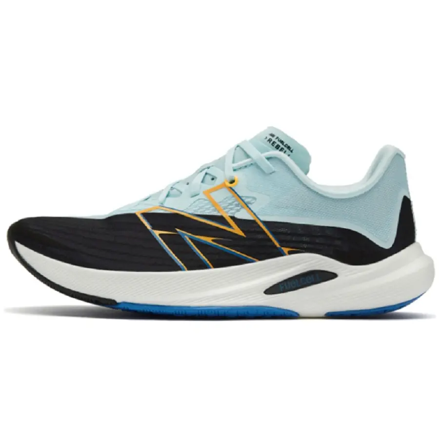 Alternative view of Giày New Balance FuelCell Rebel v2 'Black Pale Blue' MFCXCB2