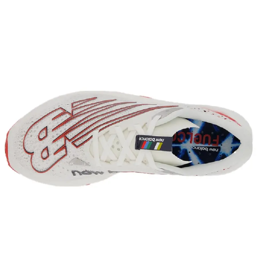Giày New Balance FuelCell 'White Red' WRCELZ2 - Ảnh 3