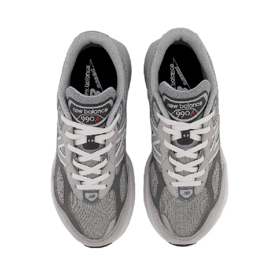 Giày New Balance 990v6 Big Kid 'Castlerock' GC990GL6 - Ảnh 3