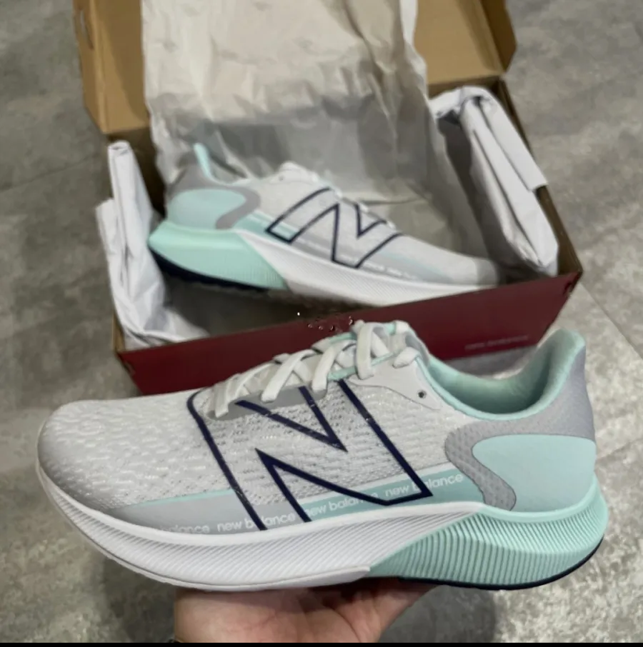 Giày New Balance FuelCell Propel v2 'Arctic Fox White Mint' WFCPRCW2 - Ảnh 4