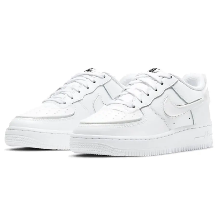 Alternative view of Giày Nike Air Force 1/1 GS 'White' DB2812-100