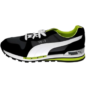 Alternative view of Giày Puma Buty 'Black Green' 341044-81